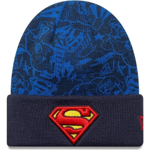 New Era New Era Kids KNITS Superman Comics Beanie - Blue - One Size