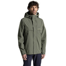 (L, Dark Sage) Craghoppers Mens National Trust Keskadale Waterproof Jacket