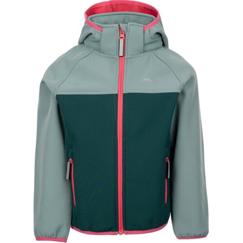 Trespass (7 - 8 Yrs, Pine) Trespass Kids Hanbury Softshell Jacket