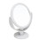 (White) Alice Wheeler Boxed Soft Touch Vanity Mirror 1x / 7x magnification 1