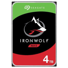 Internal hard drive - SEAGATE - Ironwolf - 4 To - Format 3.5" - 5200 RPM - ST4000VNA06