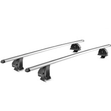 Set of 2 Roof Bars - GREEN VALLEY - Easy One No. 79 - Aluminum - Mounting on standard roof - Up to 75 kg