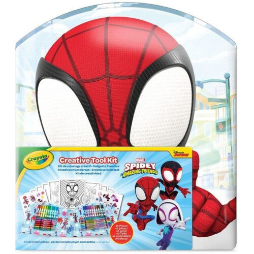 Crayola Creative Coloring Kit - CRAYOLA - Spider-Man - 40 pieces - From 5 years old