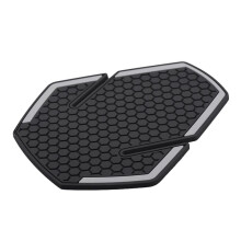 Protezione Serbatoio Carburante Moto Guarnizione Serbatoio Carburante Antiscivolo per Eliminator 400 450 500 Nero e Bianca