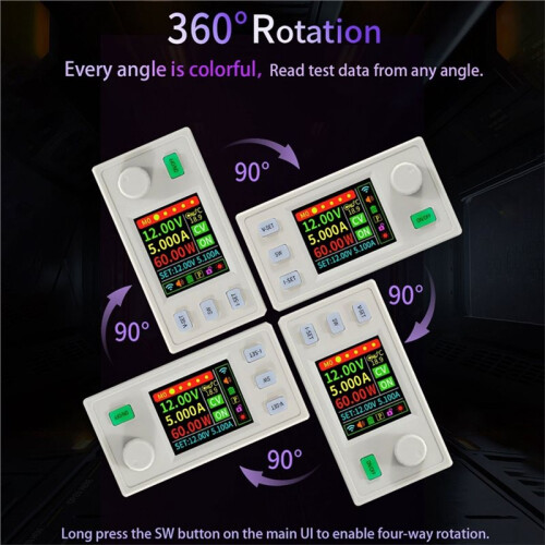 SK220S  Buck Boost Converter 9A 220W CNC Adjustable Regulator CC CV Lab Solar Charging Module 1