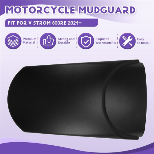 Motorcycle Accessories Front  Mudguard Extender Mudguard for  V-Strom 800RE V Strom 800 RE 2024- 1