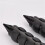 Motorcycle Pointed End 25mm Handlebar Grip for     Modified Handlebar,A 6