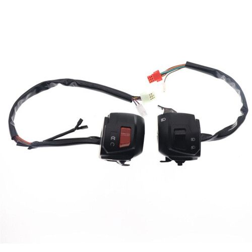 Motorcycle Universal 22mm Handlebar  Assy 12V Night Light LED for  NS200 Modofied Handlebar 1