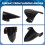 Motorcycle Touring Windshield Windscreen Wind Screen Deflectors Viser Visor for   457 RS457 2024 2025 B 7