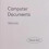 Computer Documents Paperback Book 1