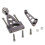 Motorcycle Steering Damper Mounting Bracket for  CB400 VTEC 1999- Motorcycle Modification Parts Grey 6
