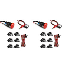2X Essential Accessories Kit for CNC Machine 3018PROVe,Emergency Stop,Z-Axis Tool Setting Touch Probe, Micro-Switches