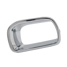 Zierrahmen für Luftkanal An der Vorderen Stoßstange für Cooper S F55/F56/F57 2014-2021, Chromabdeckung für Lufteinlass 51117337812 R