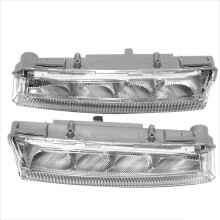1Pair Front LED Fog Lights Daytime Running Light for A B Class W176 W246 W242 A2049069100 A2049069200