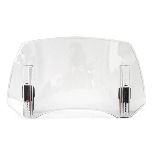 Transparent Universal Motorcy Windshield Extension Adjustable Spoiler for      300x195x155MM