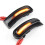 Amber Full LED Strip Sequential Flash Side View Mirror Turn Signal Blinker Light Assembly for  Renegade 2015-2022 4