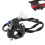 Motorcycle Start Kill  for  Light Bee S/X, Handlebar Engine Start Stop Ignition  Horn Button Black 3
