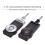 2.4G Guitar Wireless System Transmitter Receiver Rechargeable 180 Rotatable 6