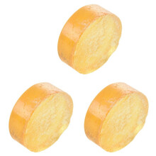3X 25G Erhu Rosin Violin Rosin Transparent Yellow Rosin Handmade Rounded for Violin Viola Cello Bowed String