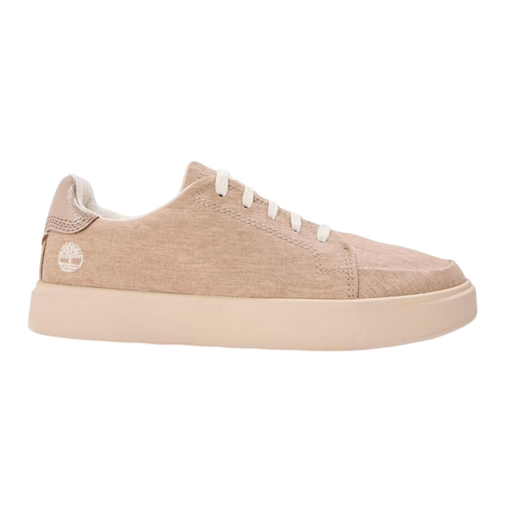 Timberland (3.5 Uk, Light Beige) Womens/Ladies Emerson Street Canvas Flat Shoes