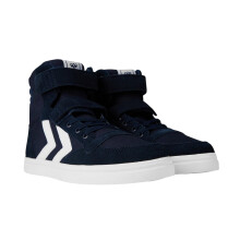 Hummel Womens/Ladies Stadil Chevron Stripe Leather Trainers
