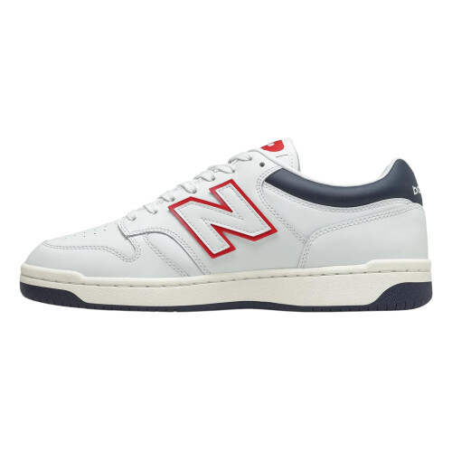 New Balance (5 UK, White) New Balance Womens/Ladies BB480 Flat Trainers 1
