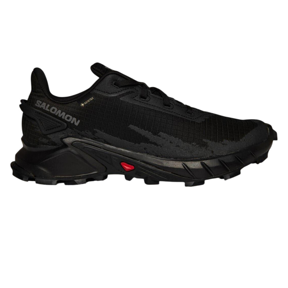 Salomon (8 Uk, Black) Womens/Ladies Alphacross 5 Gtx Gore-Tex Shoes
