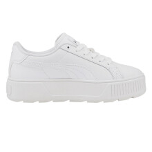 (6.5 UK, White) Puma Womens/Ladies Karmen Leather Trainers