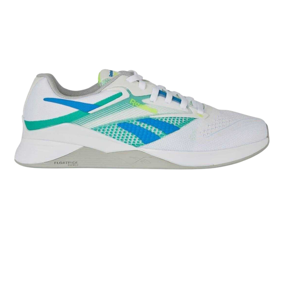 Reebok (6.5 Uk, White/Green) Womens/Ladies Nano X4 Shoes