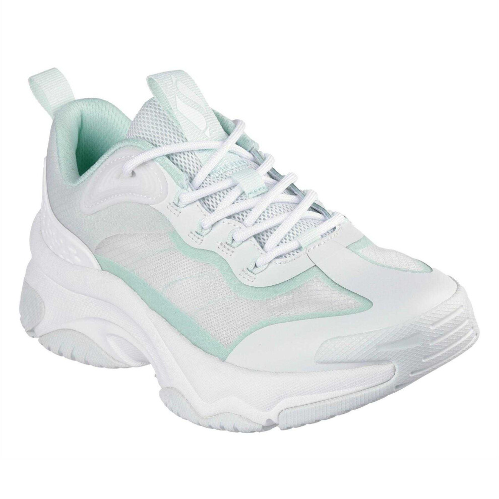 Skechers (4 Uk, Light Green) Womens/Ladies Moonhiker Chunky Trainers