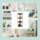 Compact Living Storage Set (3-Piece) - Round Side Table, Bamboo Box & Corner Shelf 12