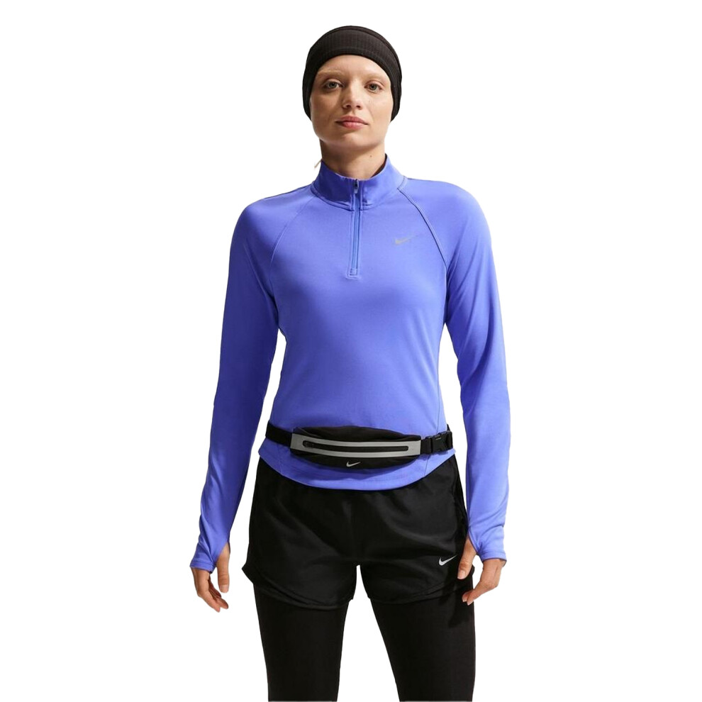 Nike (16 Uk, Sapphire) Womens/Ladies Swoosh Long-Sleeved Running Top