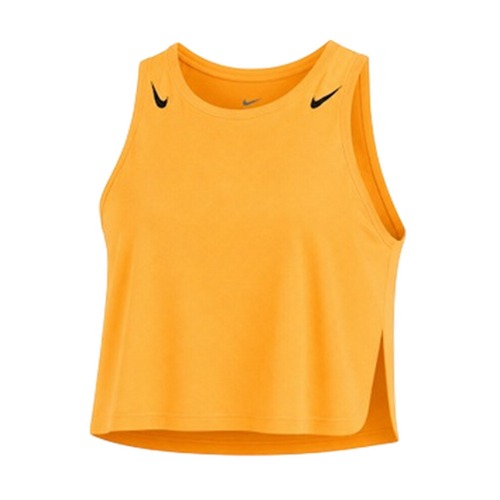 Nike (14 Uk, Citron) Womens/Ladies Cropped Tank Top