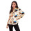 Influence Womens/Ladies Marble Regular Long-Sleeved Shirt 1