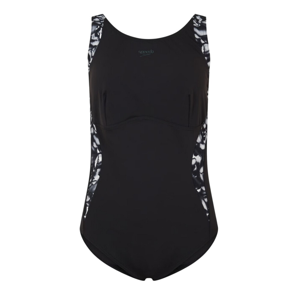 Speedo Womens/Ladies Logo One Piece Swimsuit