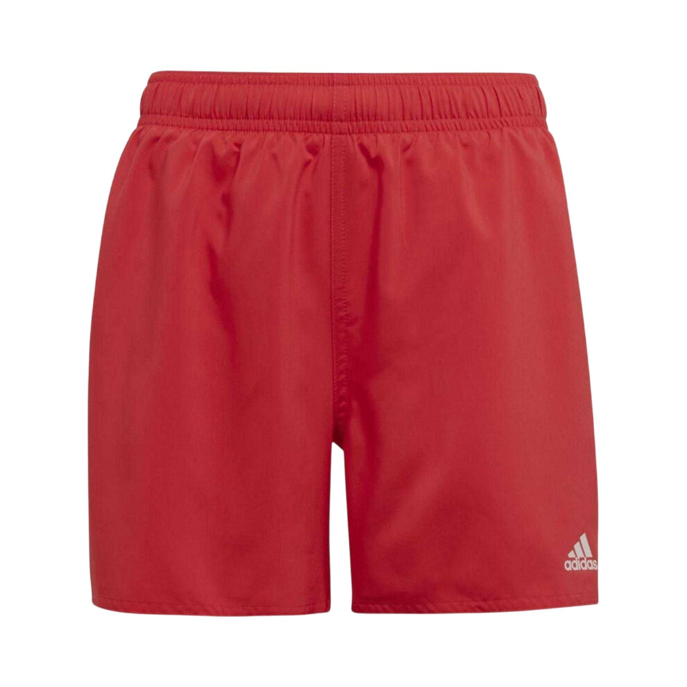 Adidas (5-6 Years, Red) Childrens/Kids Lightweight Swim Shorts