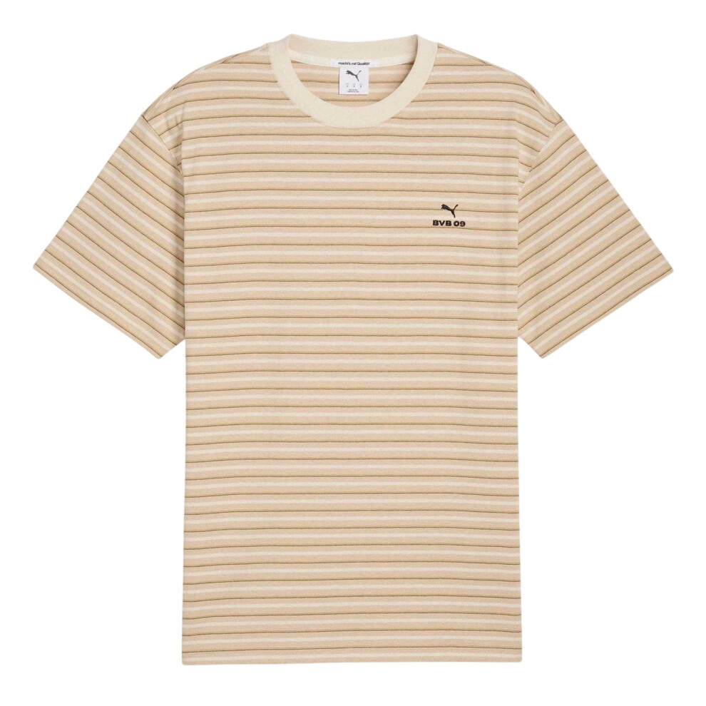 Puma (S, Beige) Mens Borussia Monchengladbach Fc T-Shirt
