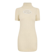 (10 UK, Silver Green) Diesel Womens/Ladies Argaret Turtle Neck Bodycon Mini Dress