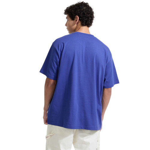 Guess (L, Regal Blue) Guess Mens Script Regular T-Shirt 1