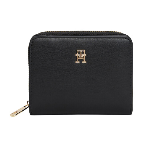 Tommy Hilfiger (One Size, Black) Tommy Hilfiger Icon Logo Leather Wallet
