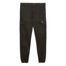 Lyle & Scott Mens Embroidered Logo Cargo Trousers
