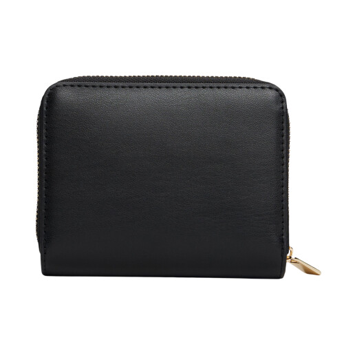 Tommy Hilfiger (One Size, Black) Tommy Hilfiger Icon Logo Leather Wallet 1