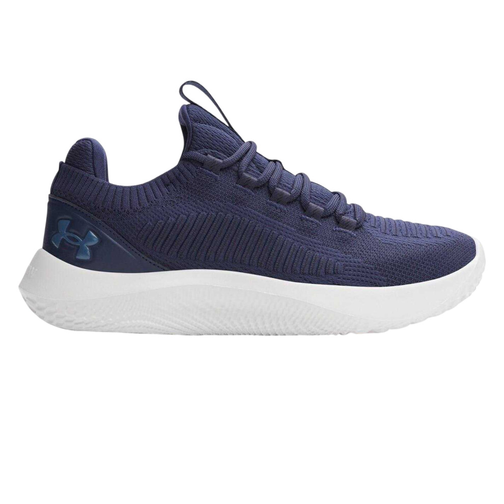 Under Armour (8 Uk, Washed Navy) Mens Dynamic Intelliknit Trainers