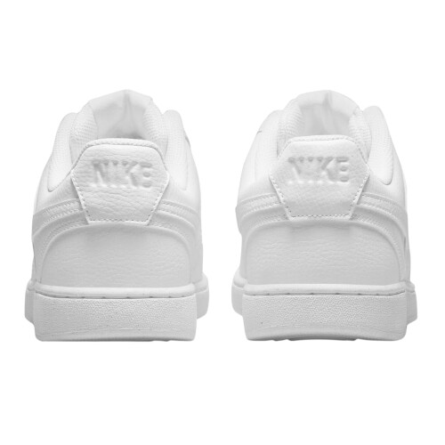 Nike (6 UK, White) Nike Mens Vision Low Leather Trainers 1