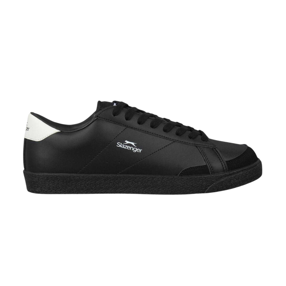 Slazenger (11 Uk, Black/White) Mens Court Trainers