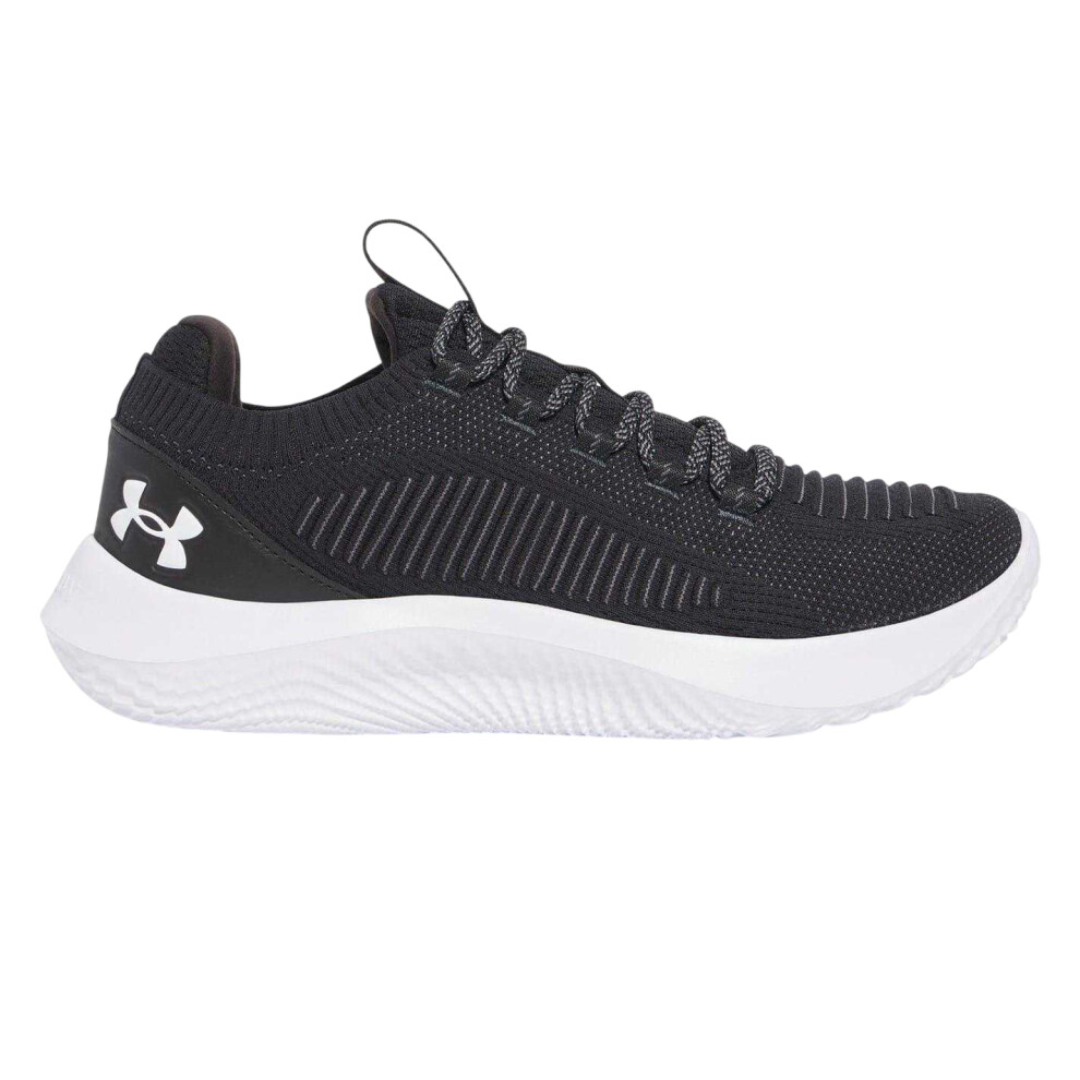 Under Armour (7 Uk, Black/White) Mens Dynamic Intelliknit Trainers