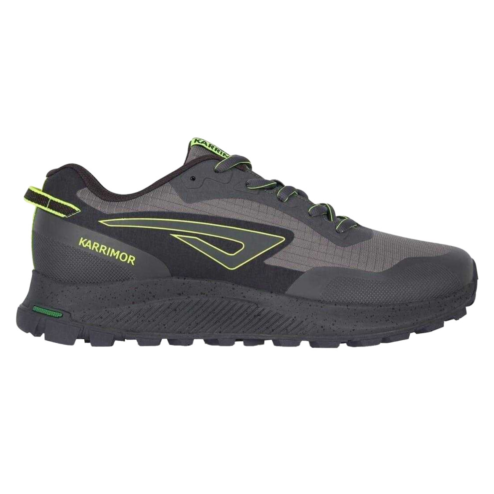 Karrimor (9 Uk, Grey/Lime) Mens Tempo Trail Running Trainers