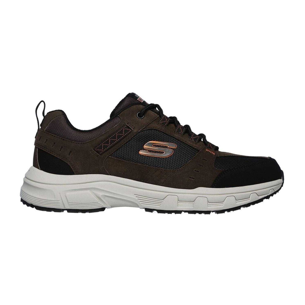 Skechers (8 Uk, Chocolate/Brown) Mens Oak Canyon Suede Trainers