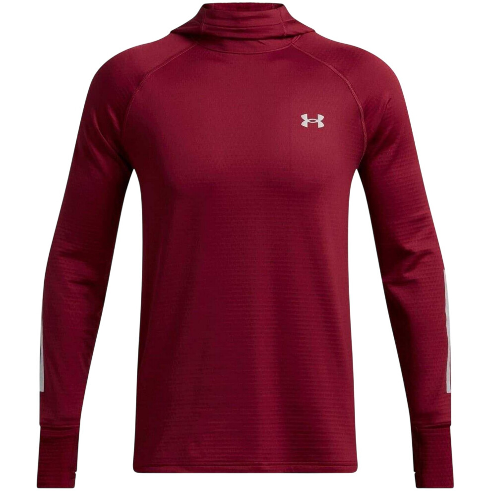 Under Armour (S, Red) Mens Ua Launch Elite Pullover Hoodie