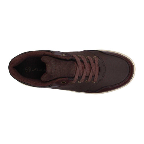 KANGOL (7 UK, Brown) Kangol Mens Canary Leather Trainers 2